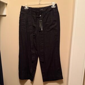 Talbots Charcoal Wide-Leg Trousers